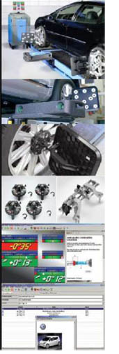 Стенд для измерения углов установки колес (сход-развал) легковых автомобилей EASY 3D (1.690.700.001)